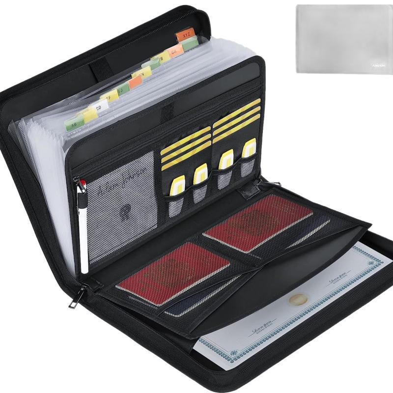 13 Pocket Expanding File Folde - огляд і ціна Expandable Accordion File Folder 13 Pockets