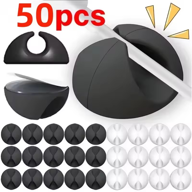 5/50Pcs Mini Cable Winder Orga - огляд і ціна Desk Accessories