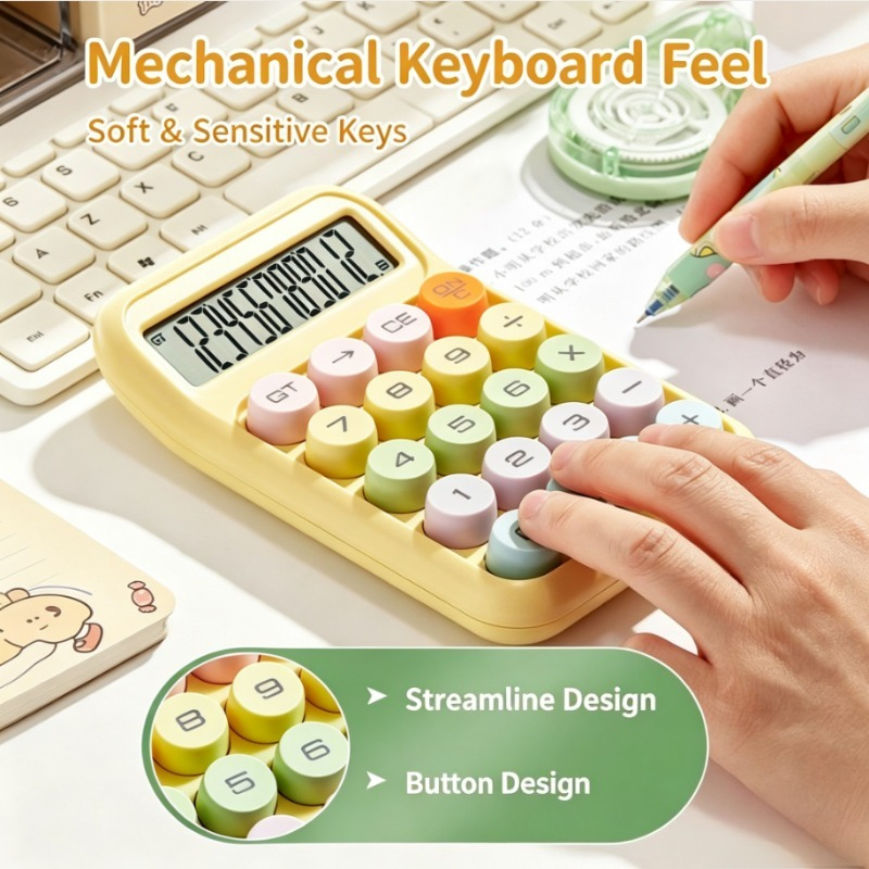 Cute Colorful Simulated Mechan - огляд і ціна Scientific Calculator For Secondary School
