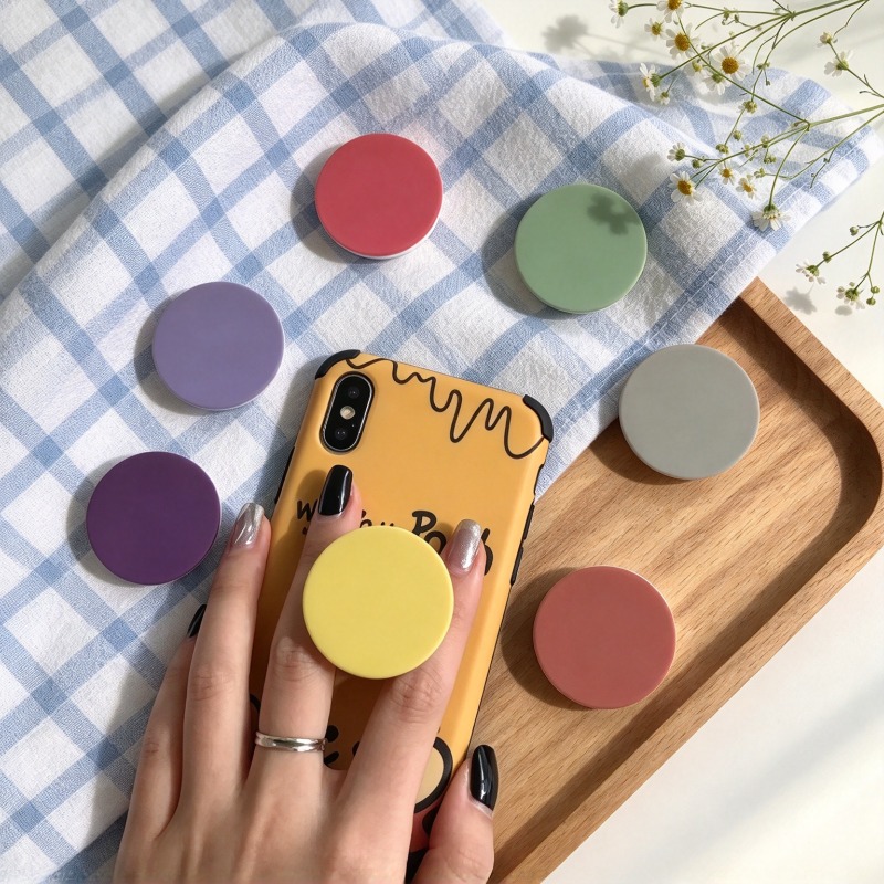 1PCS Solid Matte Phone Grip St - огляд і ціна Desk Accessories