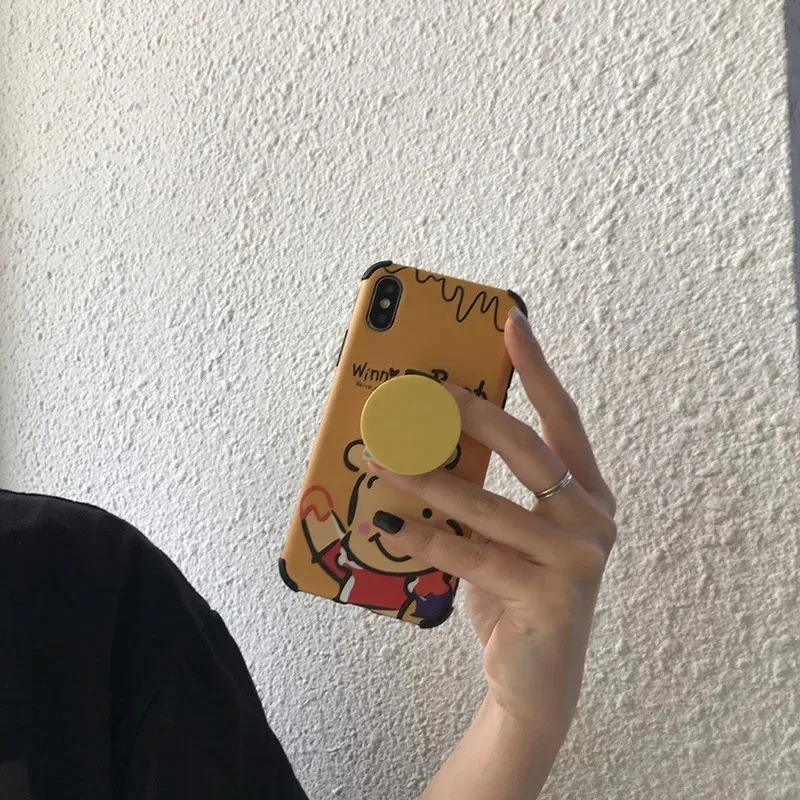 1PCS Solid Matte Phone Grip St - огляд і ціна Desk Accessories