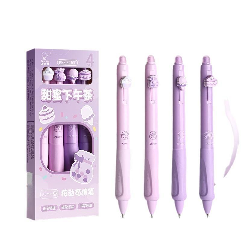 4/6Pcs Erasable Gel Pen Set, 0 - огляд і ціна Retractable Eraser Pen Click
